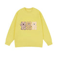 Three Little Bears Round Neck Sweatshirt